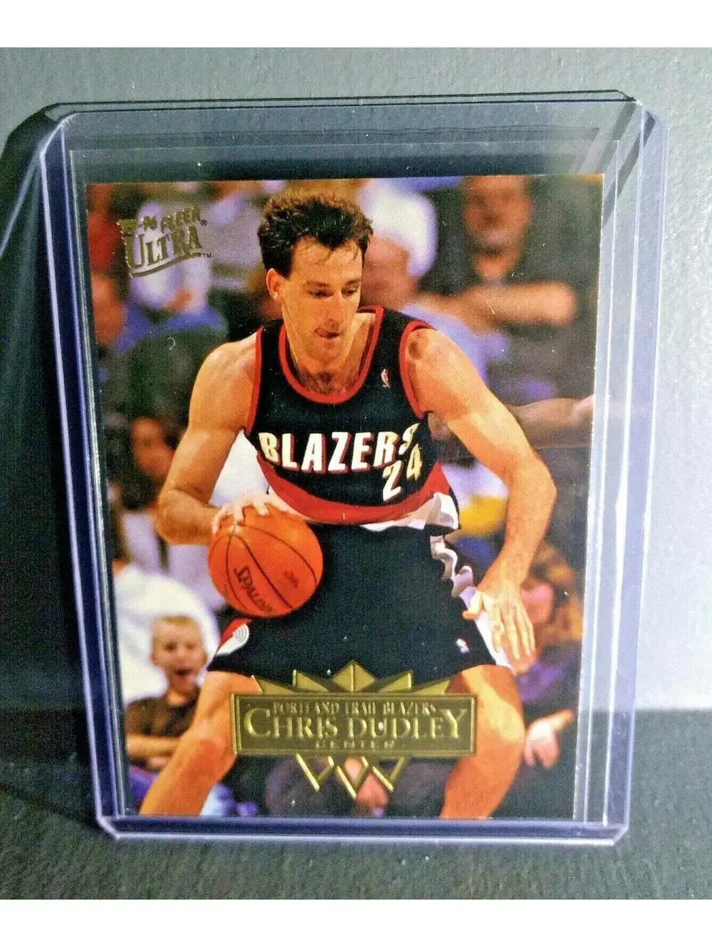 1995-96 Chris Dudley Fleer Ultra #147 Basketball Card